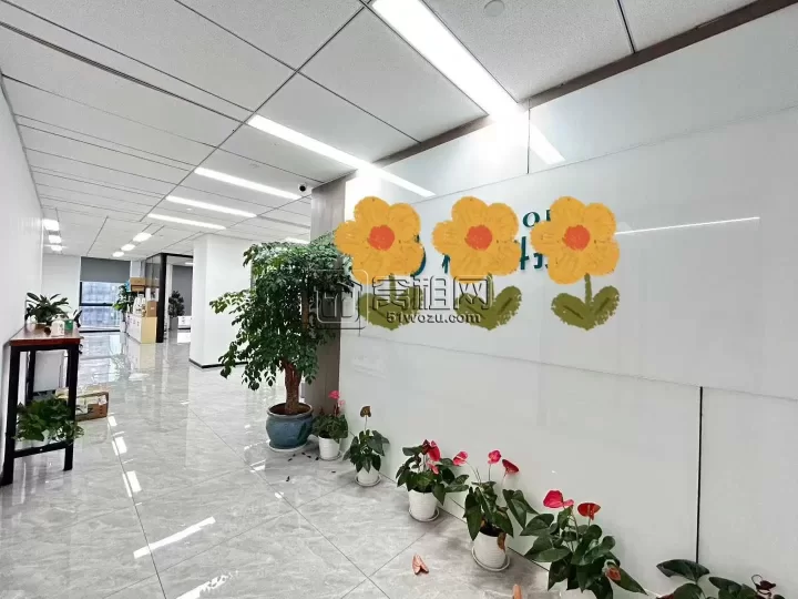  环领未来大楼 电梯口 933平，办公家具齐全，拎包入住办公室