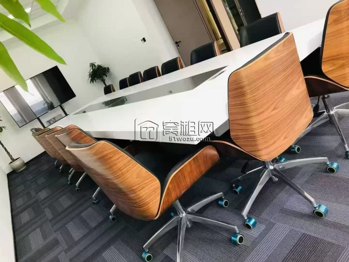 宁波4号线地铁口长兴路站万科云谷中心写字楼出租130平全新精装修～超赞户型