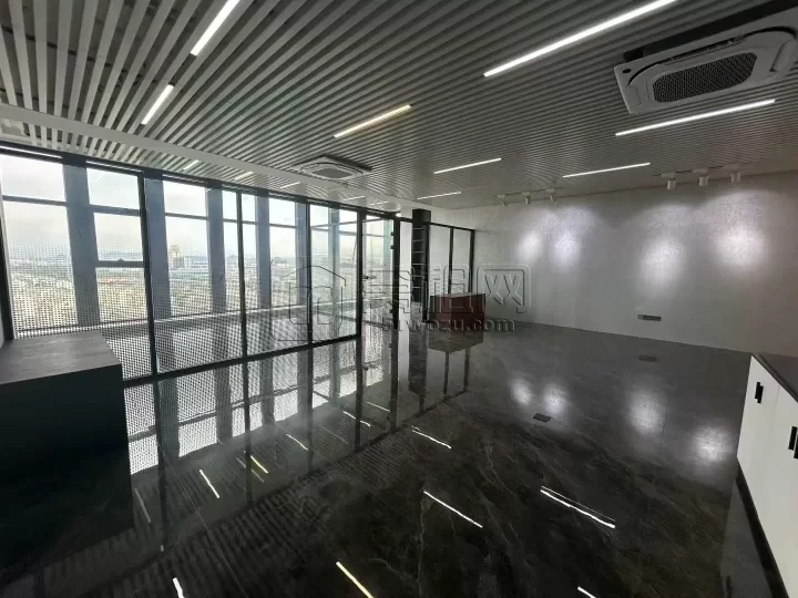 宁波鄞州区清华科创园134.15平米办公室出租，两个隔间 适合装修设计类公司