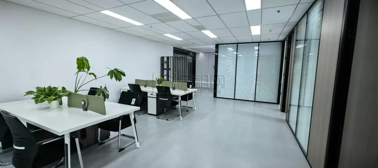 宁波鄞州万达附近慧和大厦 260平 全新装修带家具办公室出租