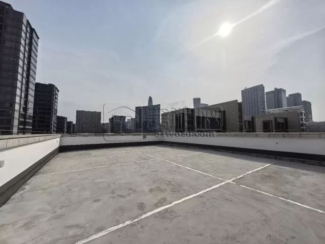 东部新城丰盛里487.88平，单层独户，210+130平超大双露台花园适合会所、展厅、私宴、网红业态等