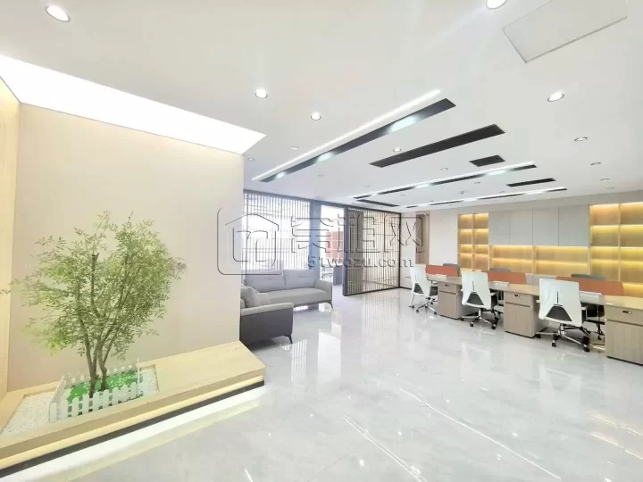 城南商务大厦出租面积163平带全套家具出租茶室装修