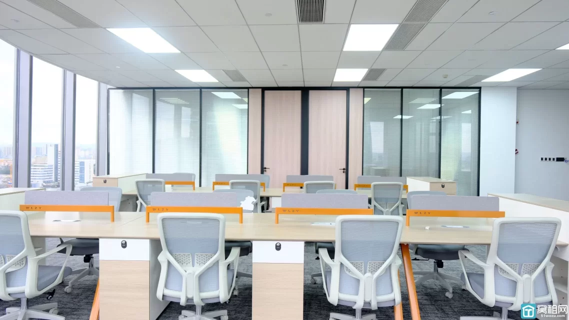 1号线江厦桥东宁云中心大厦面积283.51平米办公室出租23200元/月
