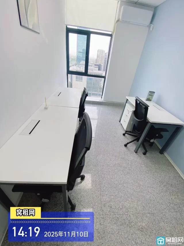 镇海骆驼写字楼共享办公室出租1300元3个独立办公室配置家具