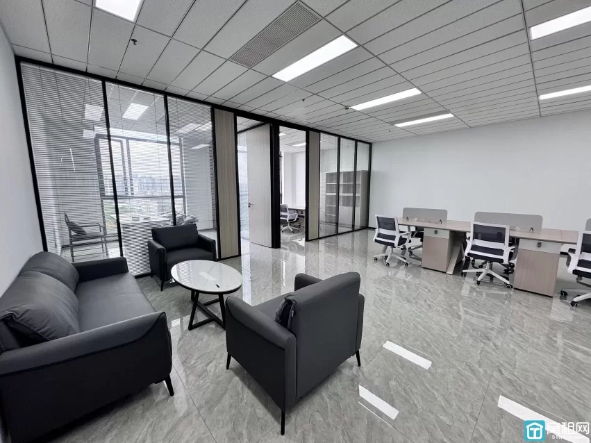 高新区恒瑞大厦隔壁外经合作大厦126平米 家具已配办公室出租