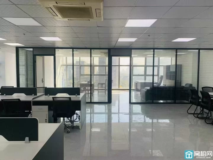 宁波南部商务区博纳大厦288平全新精装办公室出租