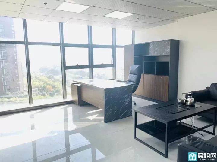 宁波南部商务区博纳大厦288平全新精装办公室出租