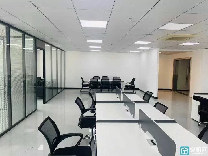 宁波南部商务区博纳大厦288平全新精装办公室出租