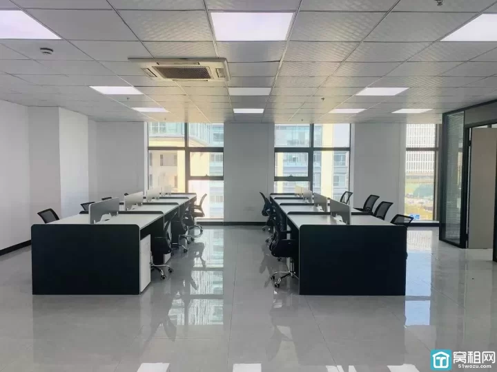 宁波南部商务区博纳大厦288平全新精装办公室出租