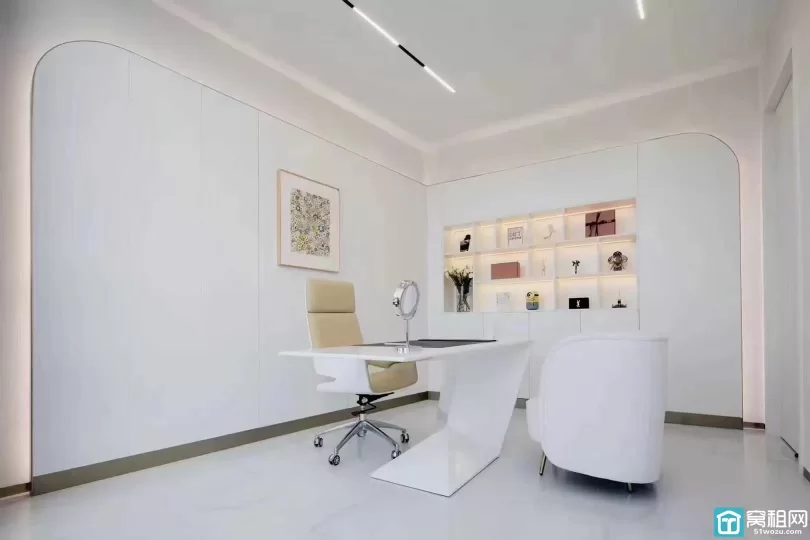 三江口玉米楼宁波财富中心440平米大型美容办公室出租