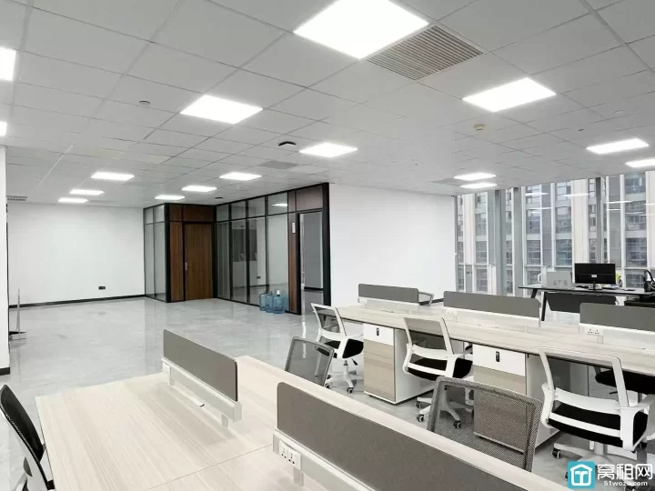 高新区6号线聚贤路站附近浙商银行大厦写字楼264平米出租