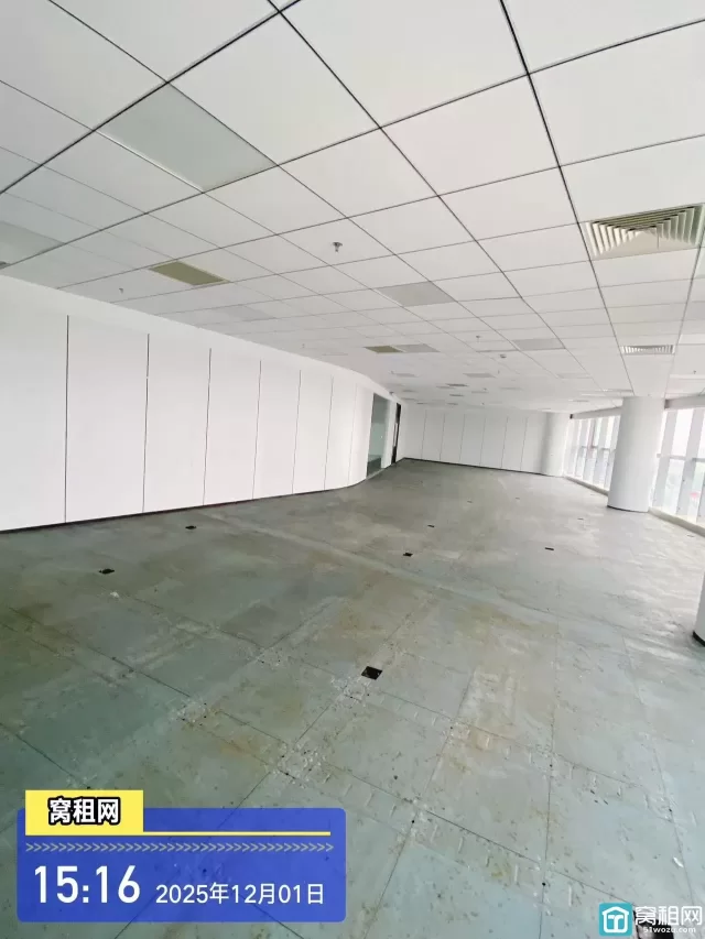 浙江创新中心287.07平米办公室出租朝北，单价1.5元/平米.天