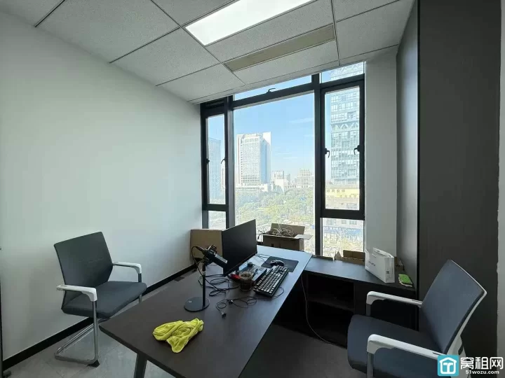 南部商务区三禾大厦117平方 全新精装修2隔间 带全套办公家具 房东直租