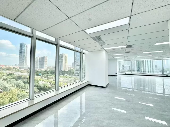 鄞州中心地标五星级酒店办公楼南苑环球原自用288平出租