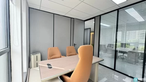 宁波和丰广场对面供销大厦105平方高端楼宇品质落地采光朝南办公室