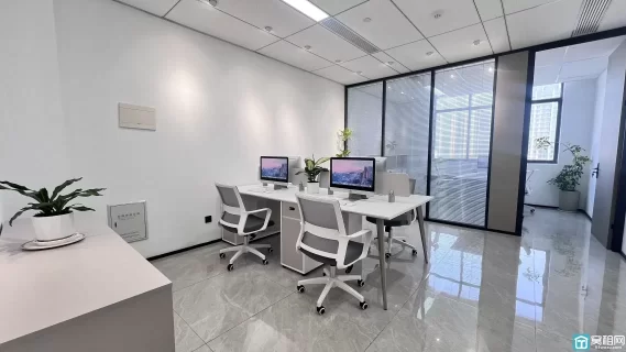 鄞州万达四明东路556大厦63平精装1隔间 2980元/月