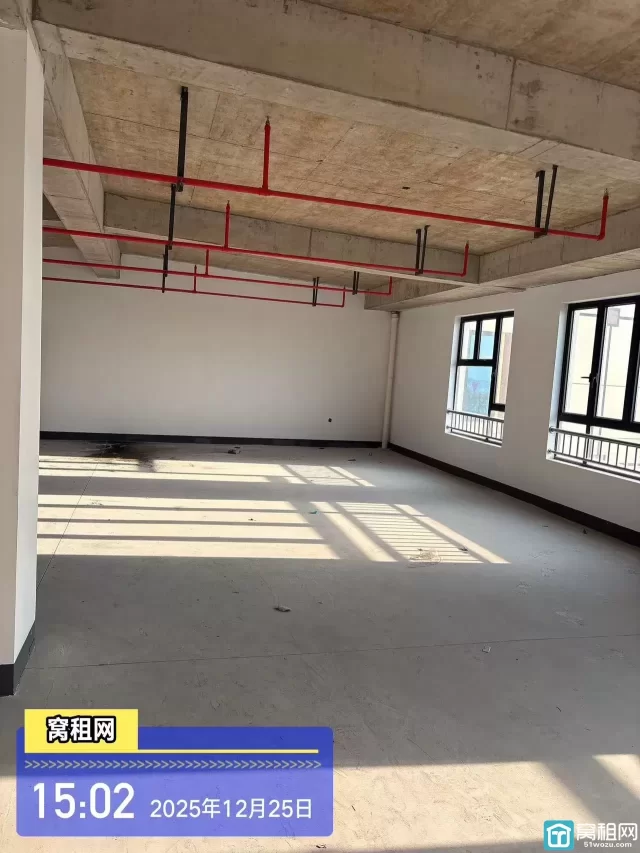 宁波海曙区全新写字楼高校归谷整层白坯出租1048平米单价0.89元/平米/天