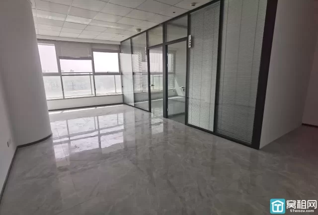 浙江创新中心大厦87平朝东2隔间办公室出租单价1.5元