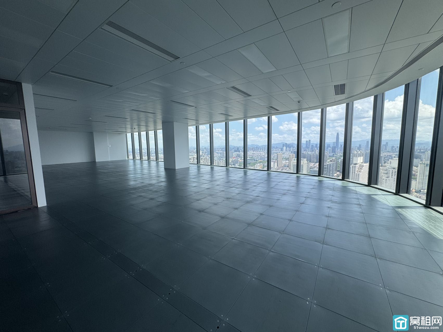 宁波塔户型面积631.64㎡，日单价3.7元/㎡办公室出租