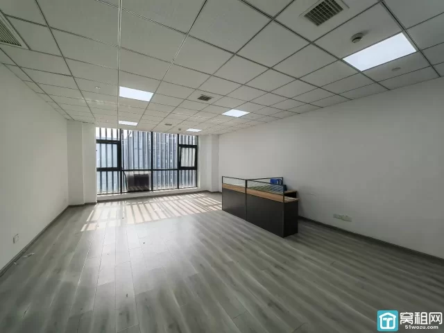 宁波镇海区瀚轩大厦88平 3000元 大通间朝南办公室出租