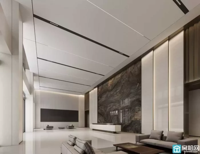 东江汇·明迪大厦1000平米办公室出租全新精装修写字楼