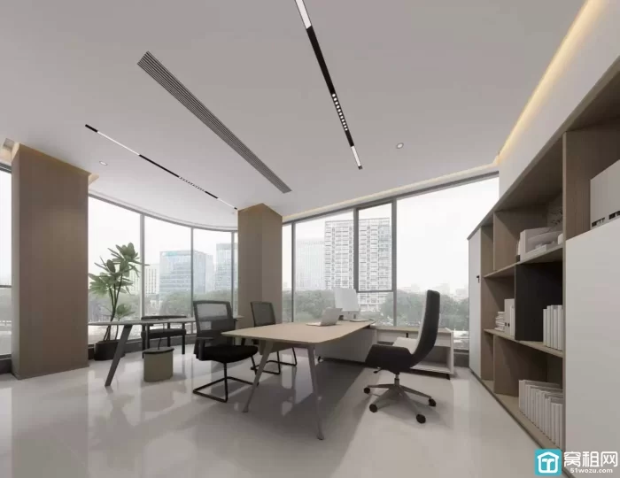 东江汇·明迪大厦1000平米办公室出租全新精装修写字楼