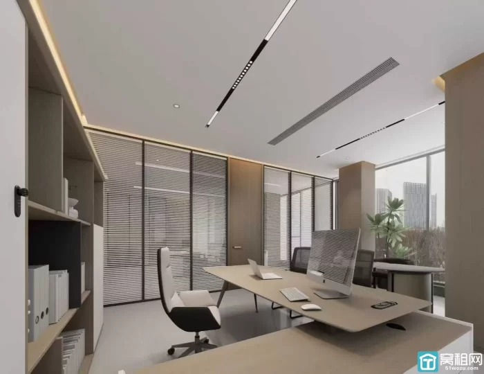 东江汇·明迪大厦1000平米办公室出租全新精装修写字楼