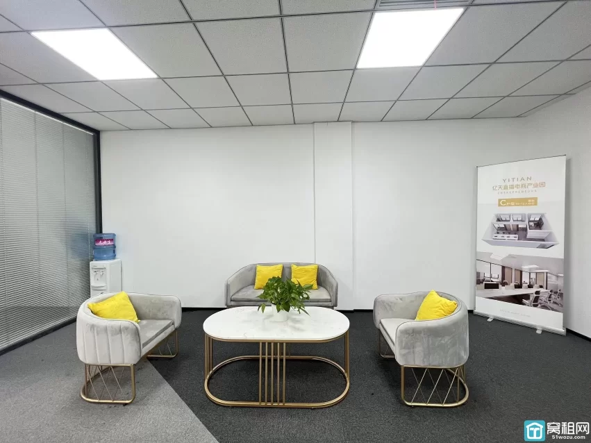 亿天直播电商产业园间120平米月租6300精装修出租