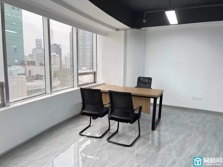 海曙区天一中农信大厦165平，朝南 办公室出租带部分家具