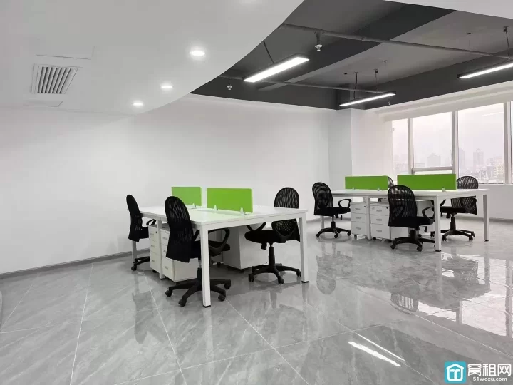 海曙区天一中农信大厦165平，朝南 办公室出租带部分家具