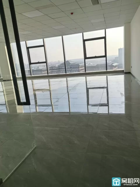 宁波1号线梁祝地铁口博日大厦280平方、朝南、大通间可配家具、可做隔间