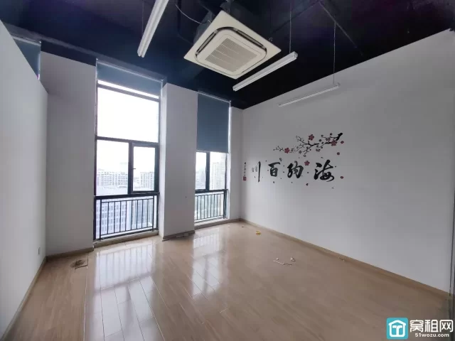 镇海新城鼎信大厦面积529平米9隔间 会议室前台形象墙 南西北三面采光