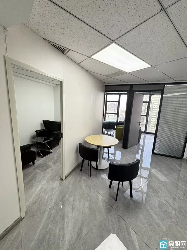 海曙地铁口汇金大厦110平米办公室出租单价1.7元/平米/天