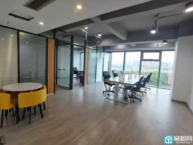 鄞州区地铁3号线口锦寓路站汇亚国际大厦96平4900每月出租