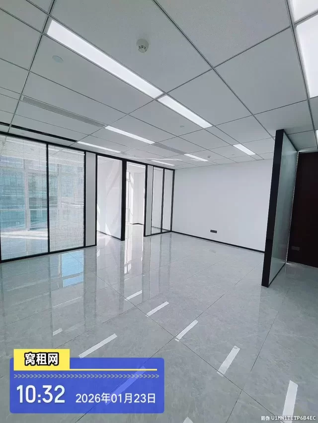 宁波铁建大厦出租105平米精装修办公室租金5300元