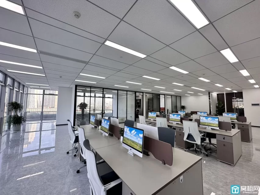 宁波金东大厦隔壁铁建大厦出租356平办公室17700元租金/月