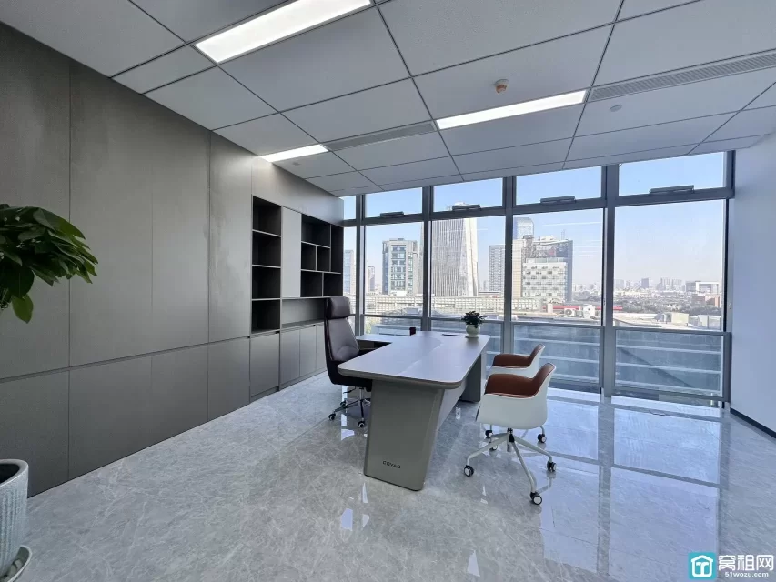 宁波金东大厦隔壁铁建大厦出租356平办公室17700元租金/月