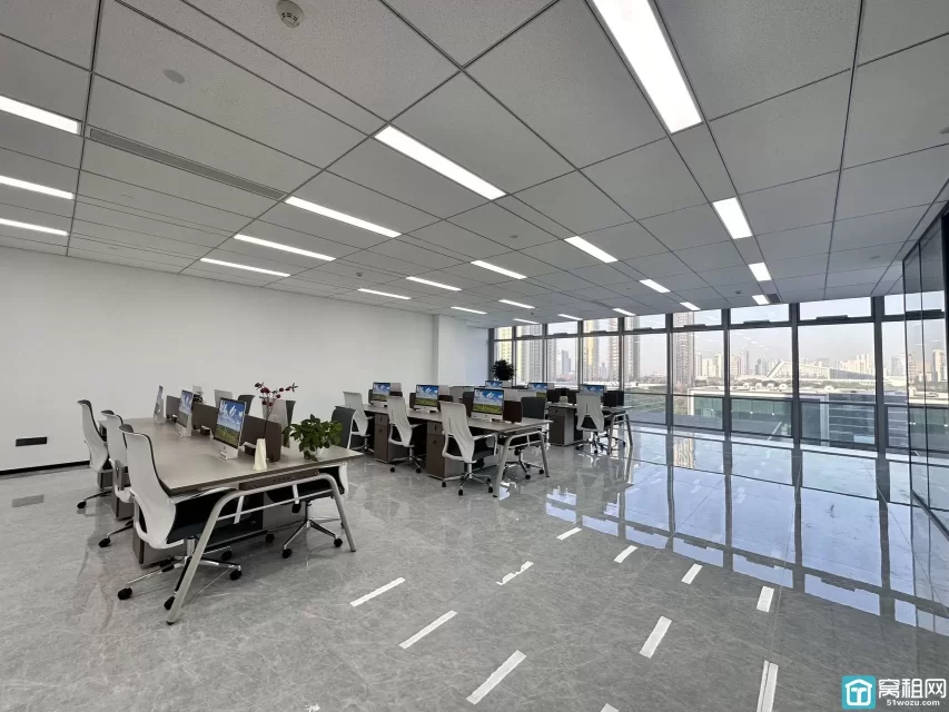 宁波金东大厦隔壁铁建大厦出租356平办公室17700元租金/月