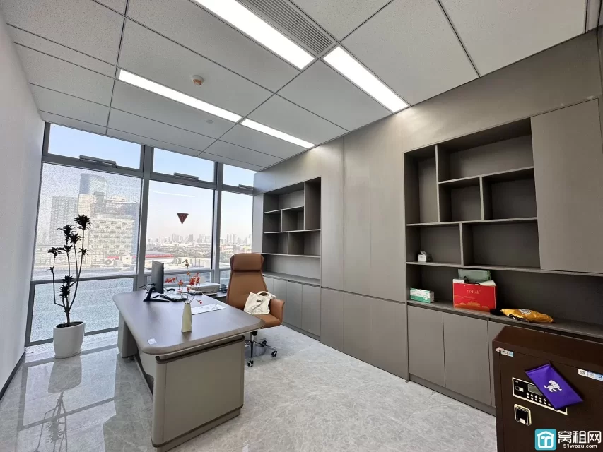 宁波金东大厦隔壁铁建大厦出租356平办公室17700元租金/月