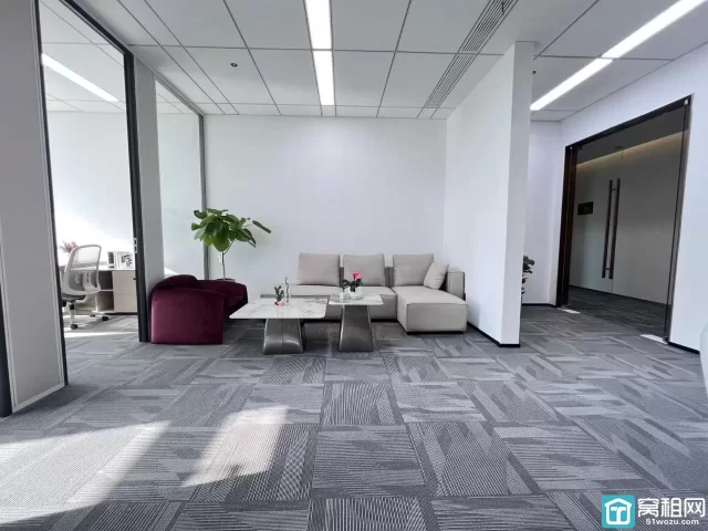 奉化金茂广场大厦办公楼出租118平米精装修交付24小时独立空调