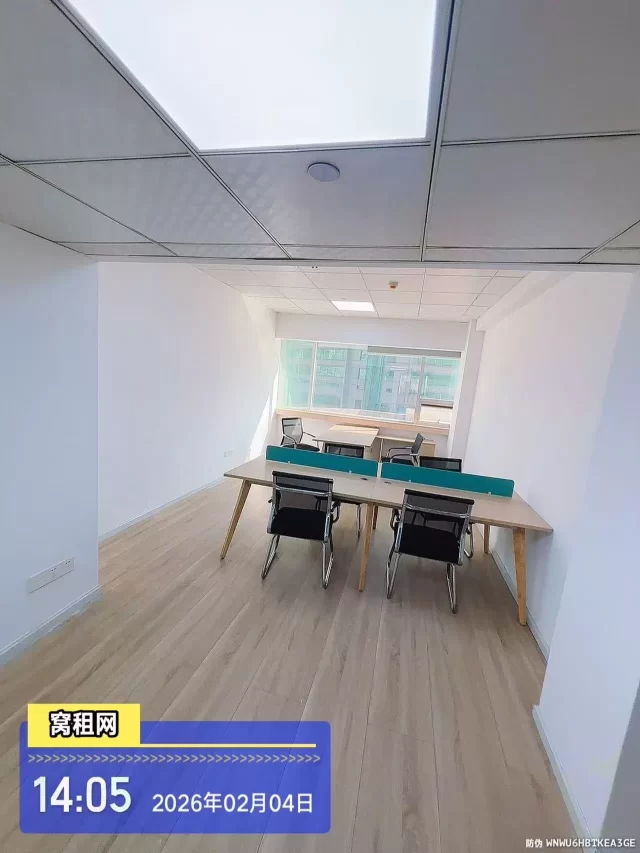 宁波南苑饭店北楼办公室出租41平米租金3000元/月含室内电费空调费