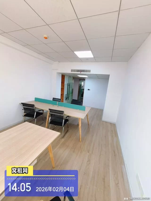 宁波南苑饭店北楼办公室出租41平米租金3000元/月含室内电费空调费