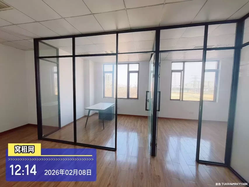 鄞州区福庆南路和悦科技大厦85平米朝南办公室出租4000元/月