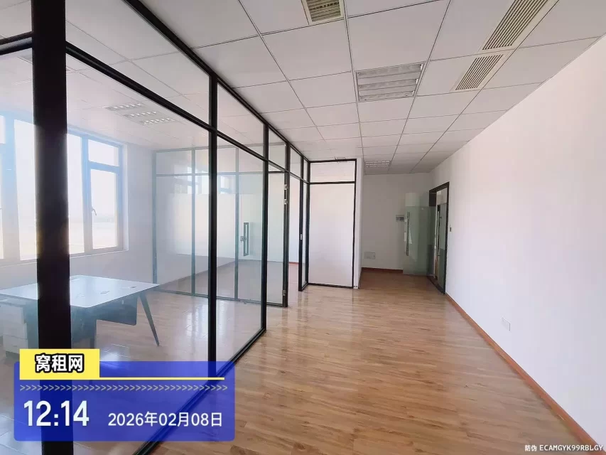 鄞州区福庆南路和悦科技大厦85平米朝南办公室出租4000元/月