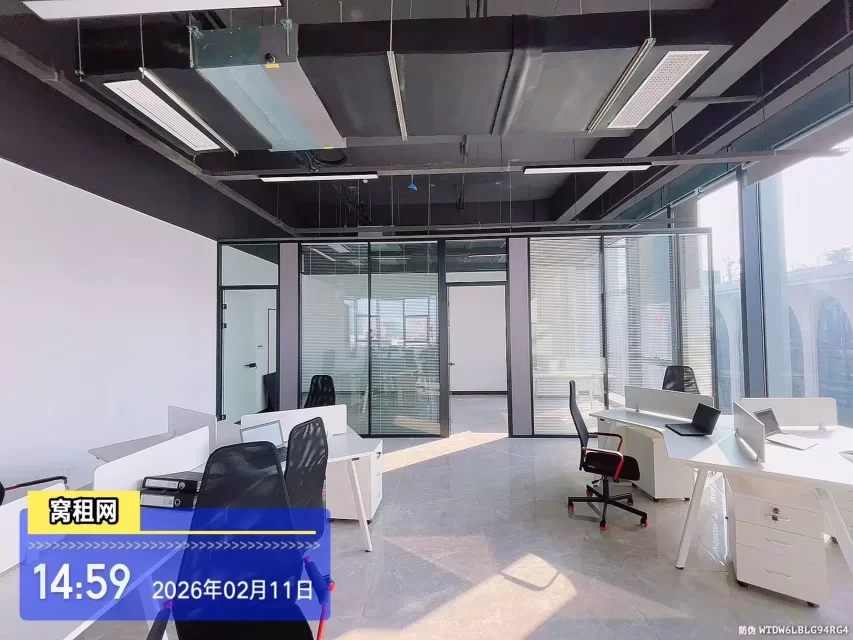 宁波火车站附近甬水桥科创中心245平米办公室招租