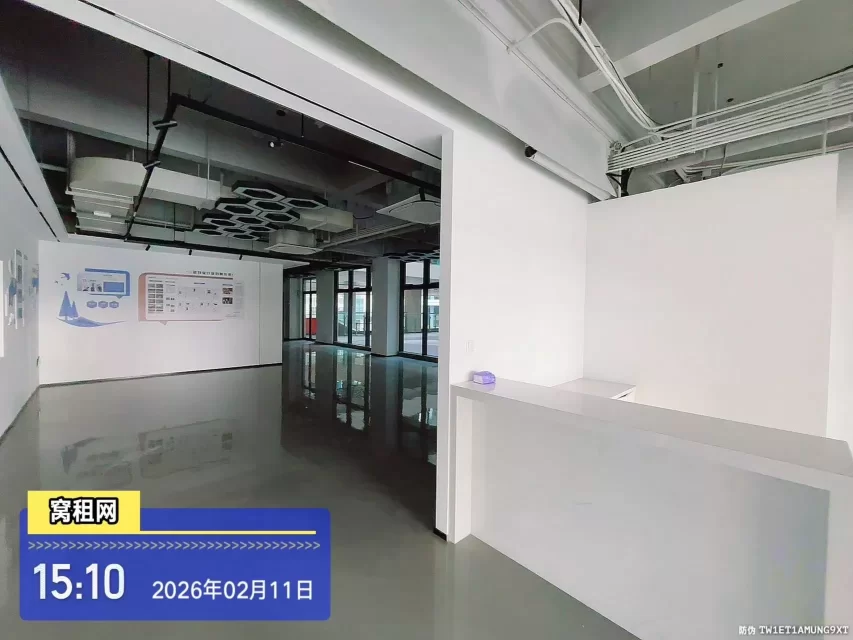 宁波阿里中心对面甬水桥科创中心招租面积1104.56平米