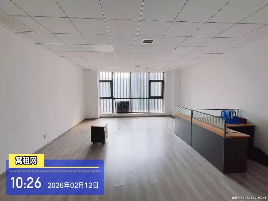 宁波镇海瀚轩大厦88平米朝南办公室3200元出租精装修