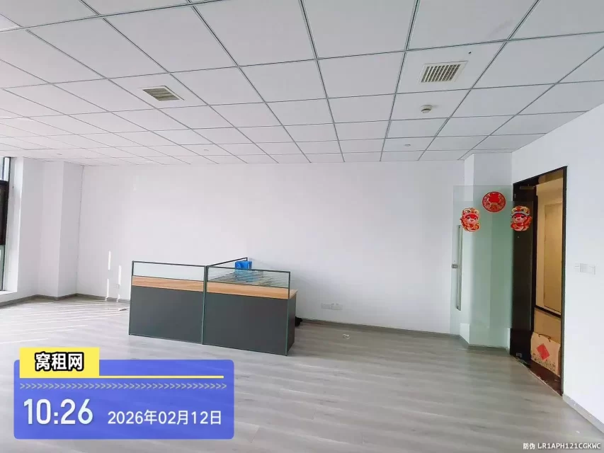 宁波镇海瀚轩大厦88平米朝南办公室3200元出租精装修