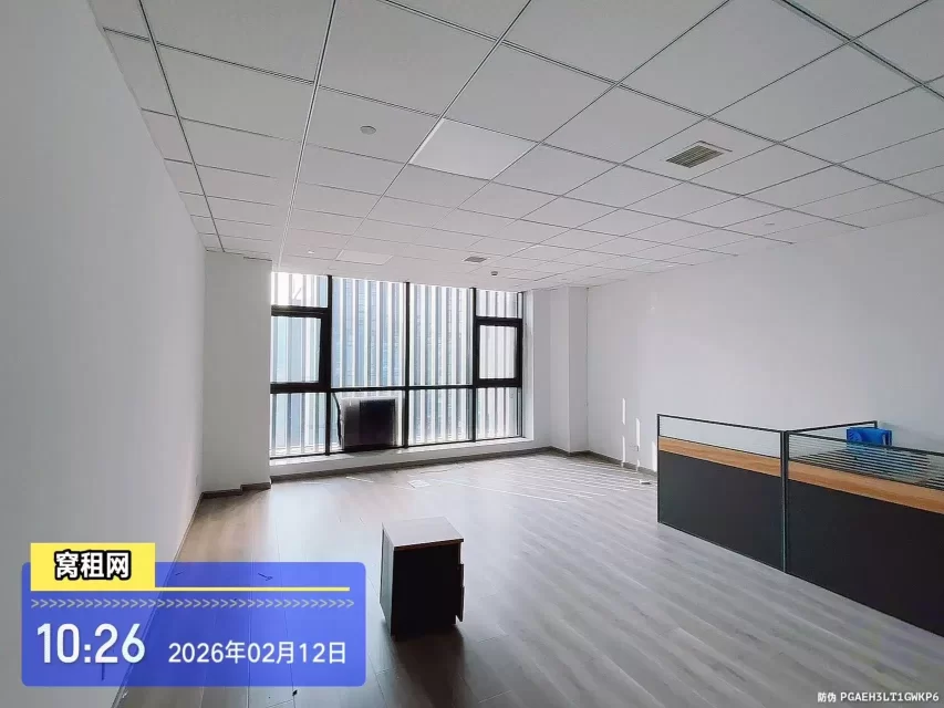 宁波镇海瀚轩大厦88平米朝南办公室3200元出租精装修