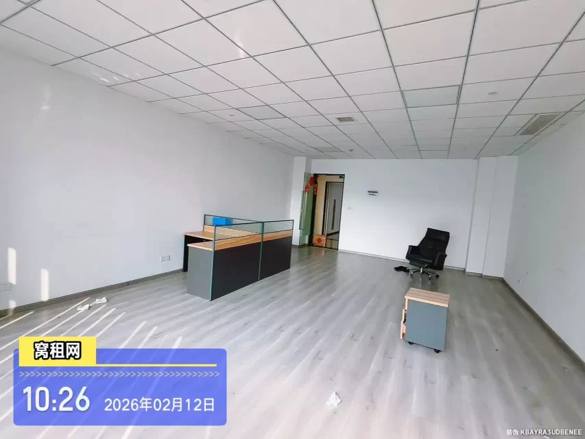 宁波镇海瀚轩大厦88平米朝南办公室3200元出租精装修